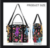 Black Healthcare Cuties Zipper Tote