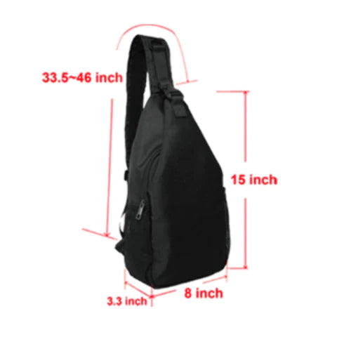 C-Suite Men's Sporty & Casual Chest Bag