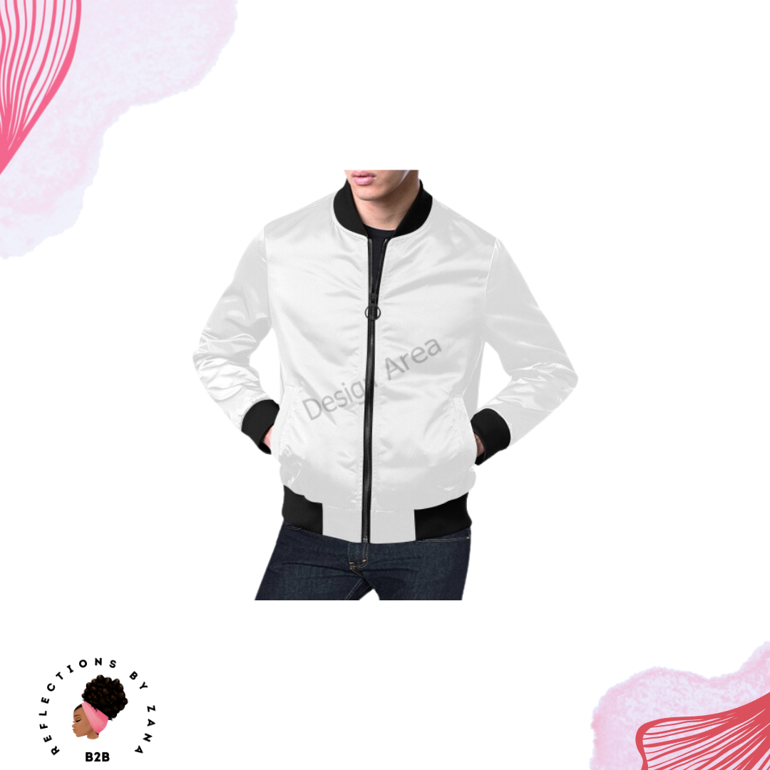 print full color bomber jacket