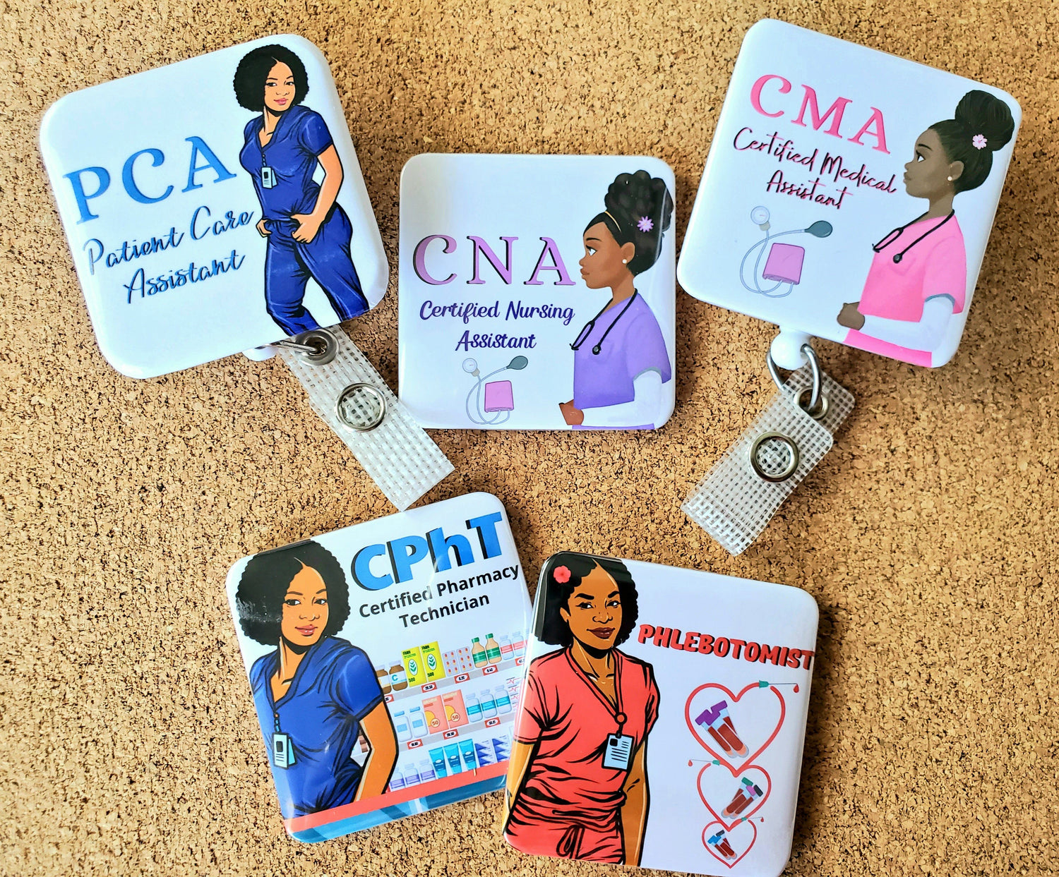 Certified Medical Assistant Badge Reels