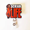 retractable id badge reel