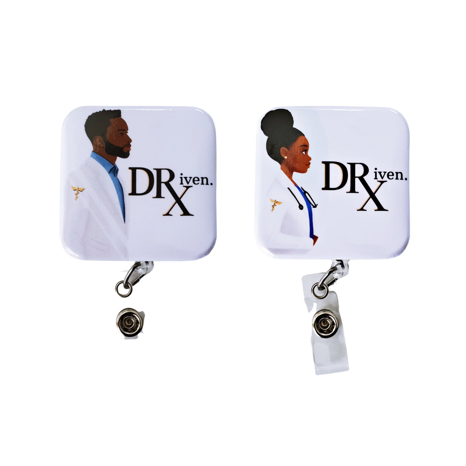 Badge Reel Man And Women